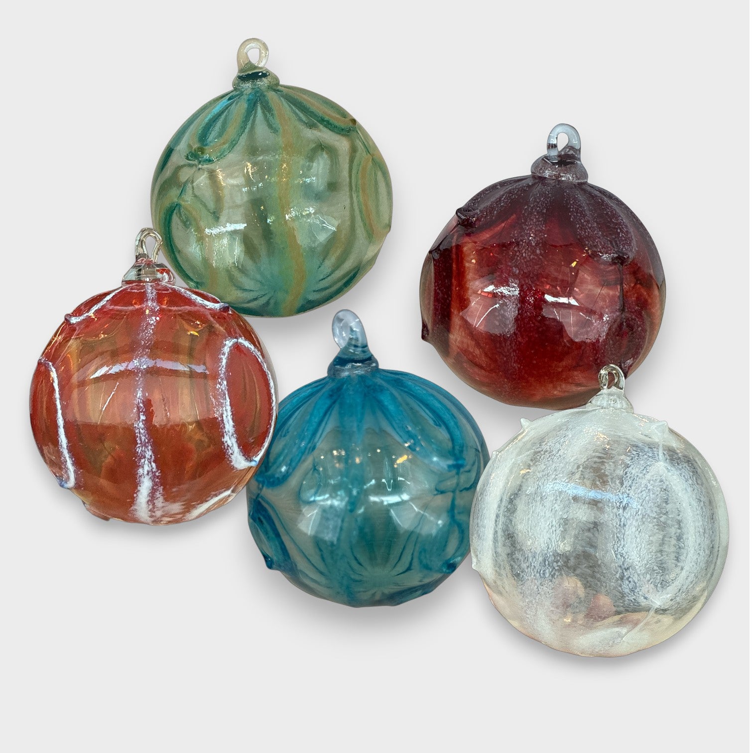 2025 Handblown Glass Ornaments