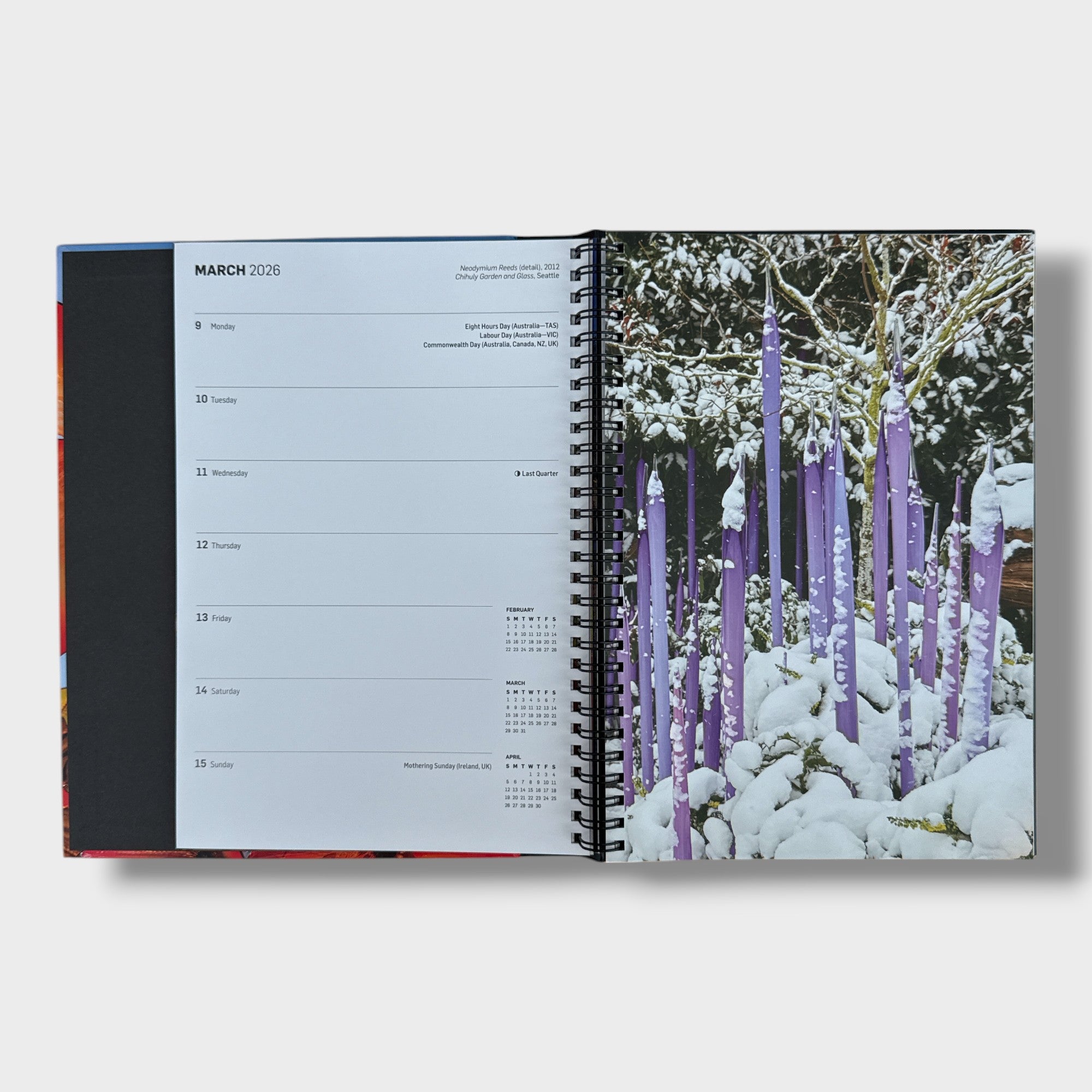 2026 Weekly Planner Hard Cover