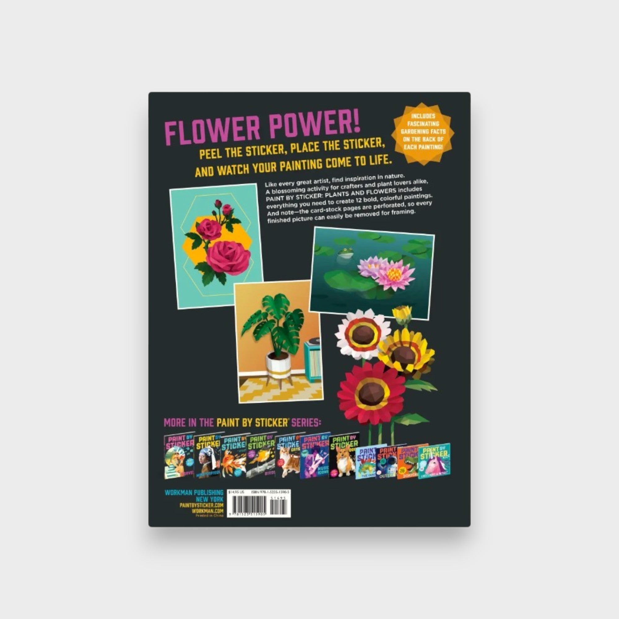 Paint by Sticker Plants & Flowers