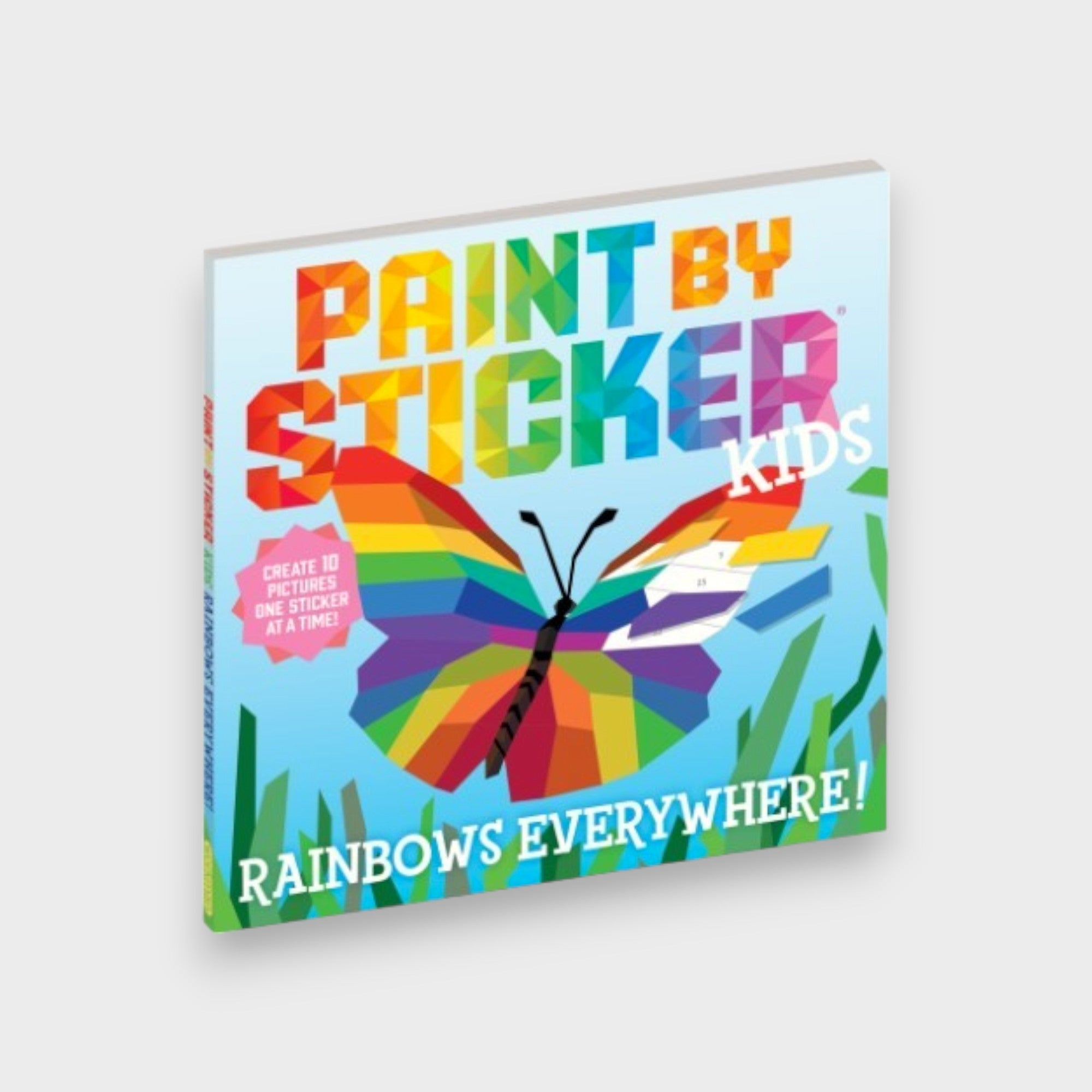 Paint by Stickers Rainbows Everywhere