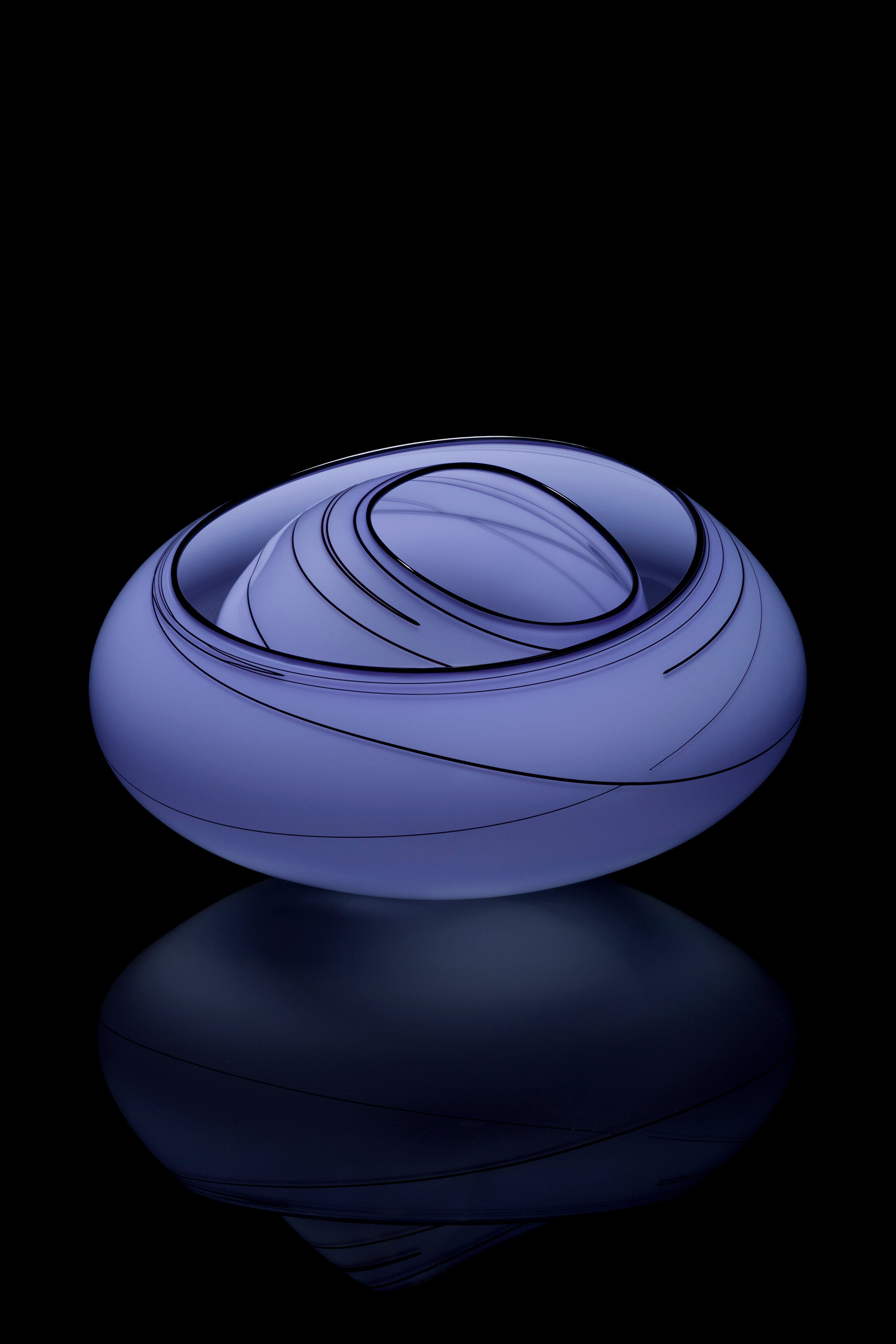 Pewter Blue Basket