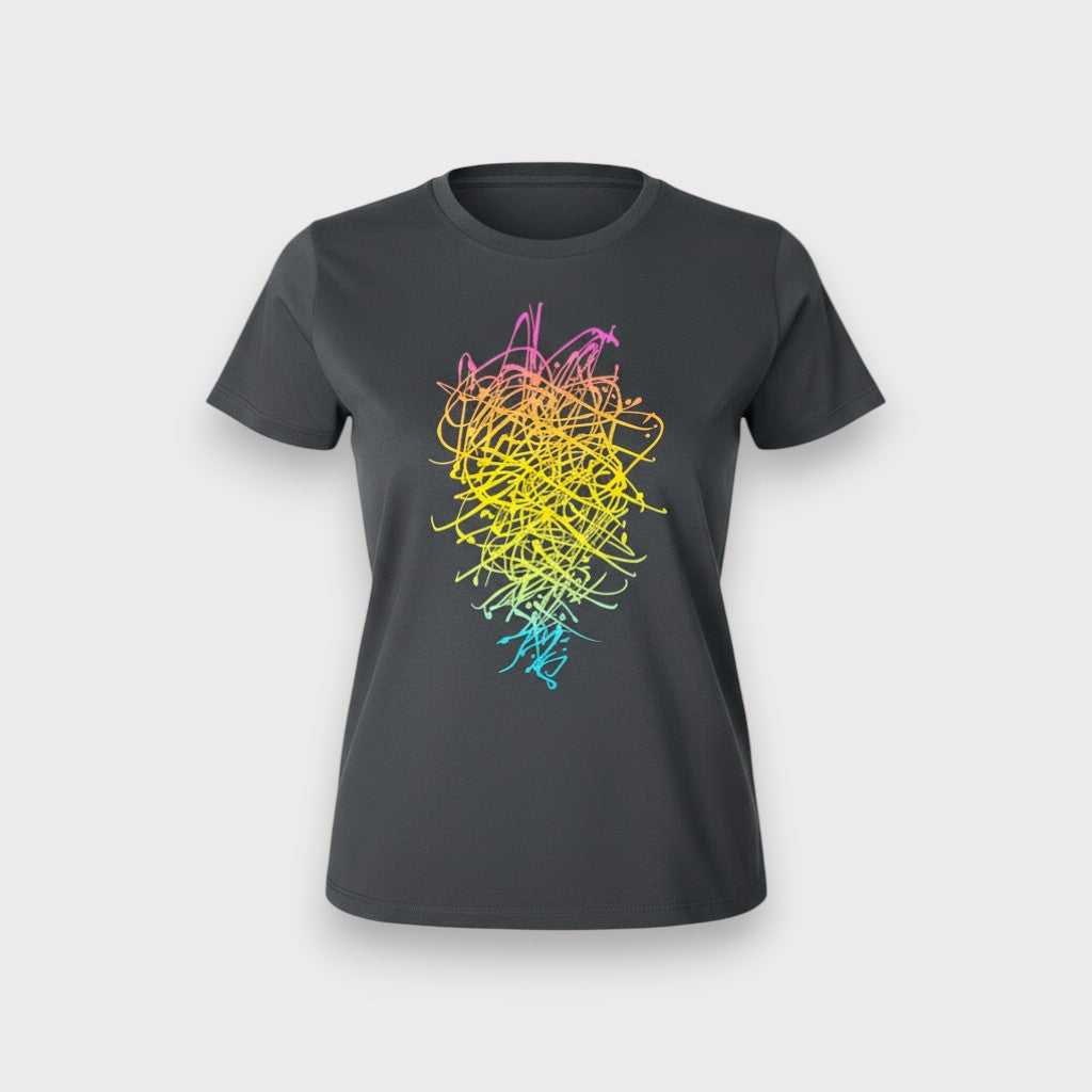 Women's Rainbow Chandelier Tee
