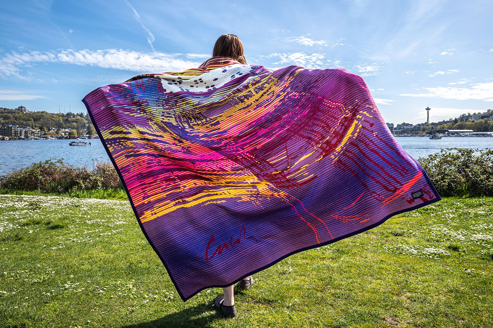 Chihuly Pendleton Blanket No 23