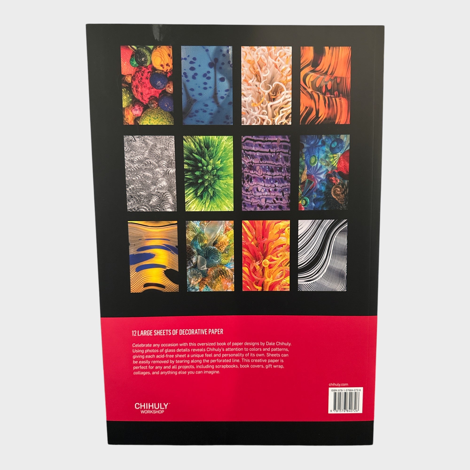 Chihuly Decorative Paper Book