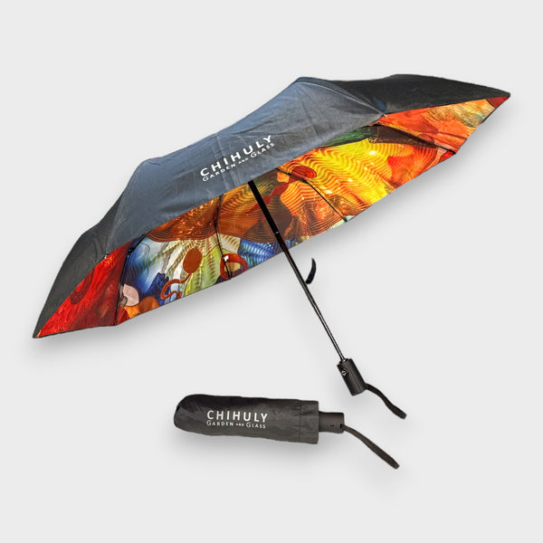Chihuly Persian Ceiling Umbrella Travel size, Black