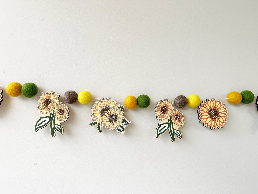 Sunflower Garland Kit