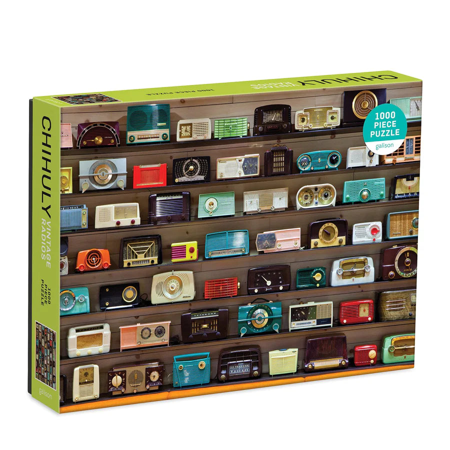 Chihuly Vintage Radios 1000-Piece Puzzle