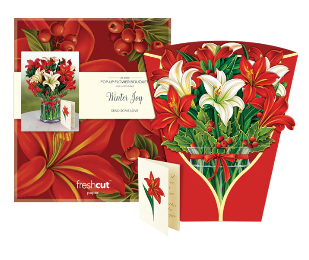 Winter Joy Paper Card Bouquet